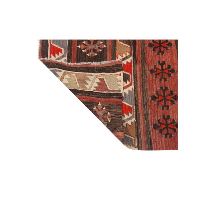 1960s Vintage Turkish Konya Kilim Rug - 5`7" X 13`3" For Sale - Image 5 of 6