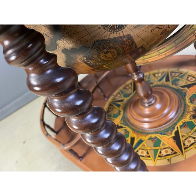 Vintage Globe Bar, 1950s For Sale - Image 12 of 17