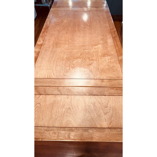 Early 20th Farmhouse Style Draw Leaf Dining Table For Sale - Image 4 of 16