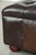 English Chesterfield Cowhide Ottoman with Colors For Sale - Image 9 of 10