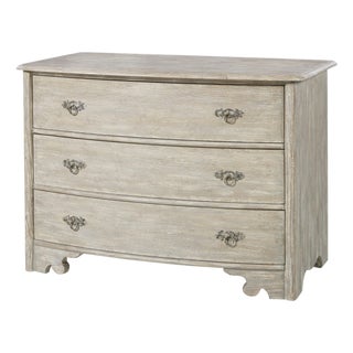 Tara Shaw for Century Furniture Elise Drawer Chest-Swedish Scraped Cream For Sale
