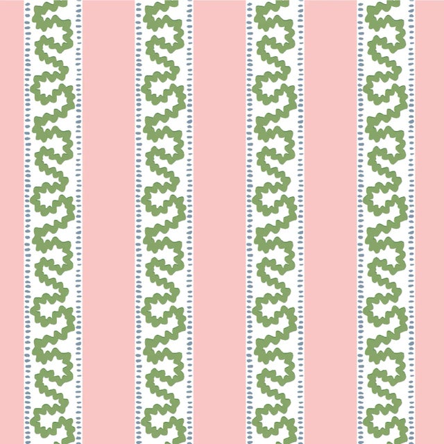 Harbor Trail Bahama Pink Fabric Sample For Sale