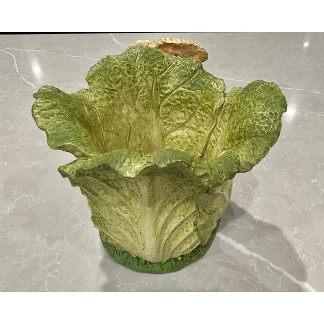 Plastic Vintage Henri Chrisdon Resin Bunny Rabbit Planter For Sale - Image 7 of 9