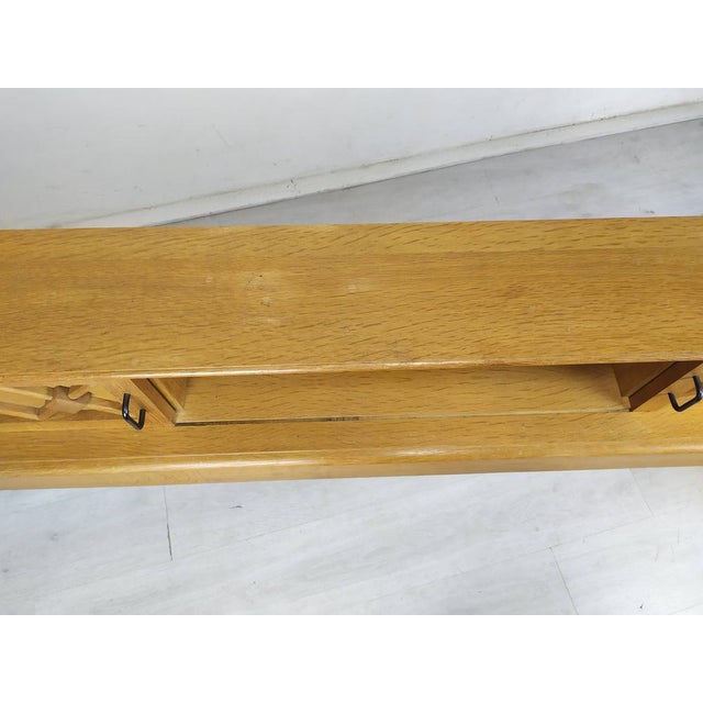 Vintage Oak Headboard For Sale - Image 8 of 18