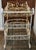 Vintage Shabby Chic French Wire Tea Cart For Sale - Image 11 of 12