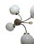 Postmodern Brass and Glass Chandelier, Poland, 1970s For Sale - Image 15 of 18