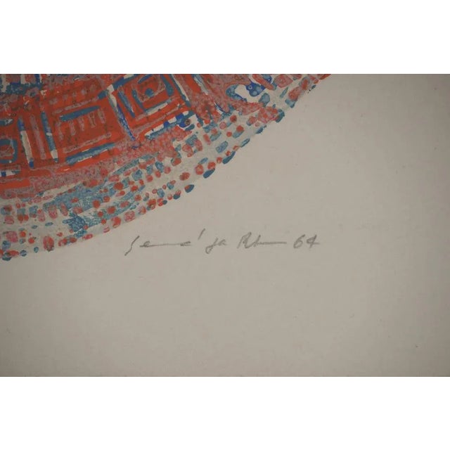 Seund Ja Rhee, Circle of Life, Original Wood Engraving For Sale - Image 4 of 6