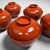 Set of five Japanese lacquer bowls with lids from Yamanaka (Ishikawa), 1980s. Dimensions per bowl: height 10 cm, diameter...