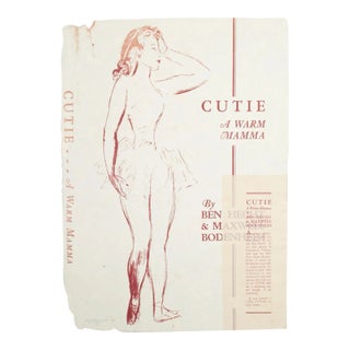 Rb Kitaj, Cutie, 17/70, Screenprint 1974 For Sale