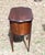 1940s Vintage Mahogany French Style Tobacco Humidor Cabinet Smoke Stand Bedside Table For Sale - Image 5 of 12