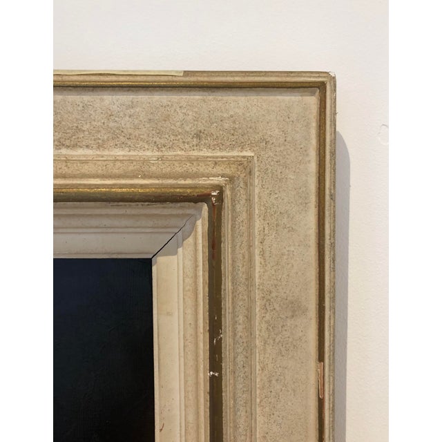 Alberto Cecconi, Man with a Pipe, 1950s, Oil on Canvas, Framed For Sale - Image 9 of 13