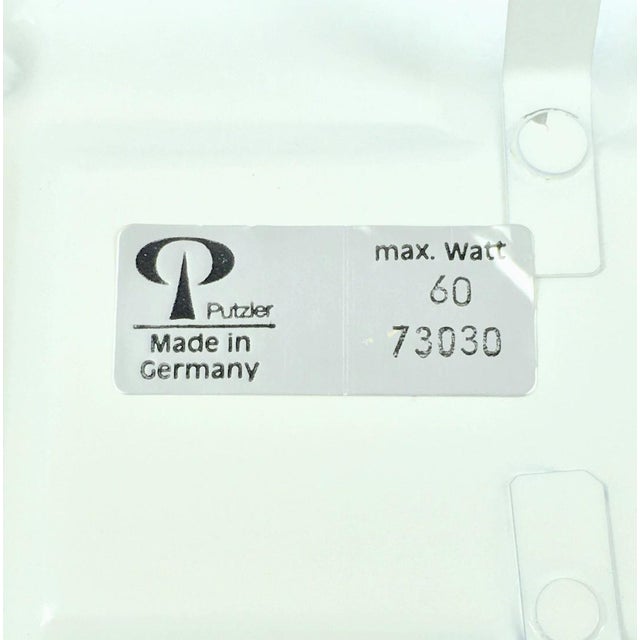 Pair of Modernist Striped Glass Wall Lamps From Peill & Putzler, Germany, 1970s For Sale - Image 10 of 10