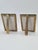 Metal Vintage Brass Picture Frames, 1940s, Set of 2 For Sale - Image 7 of 12
