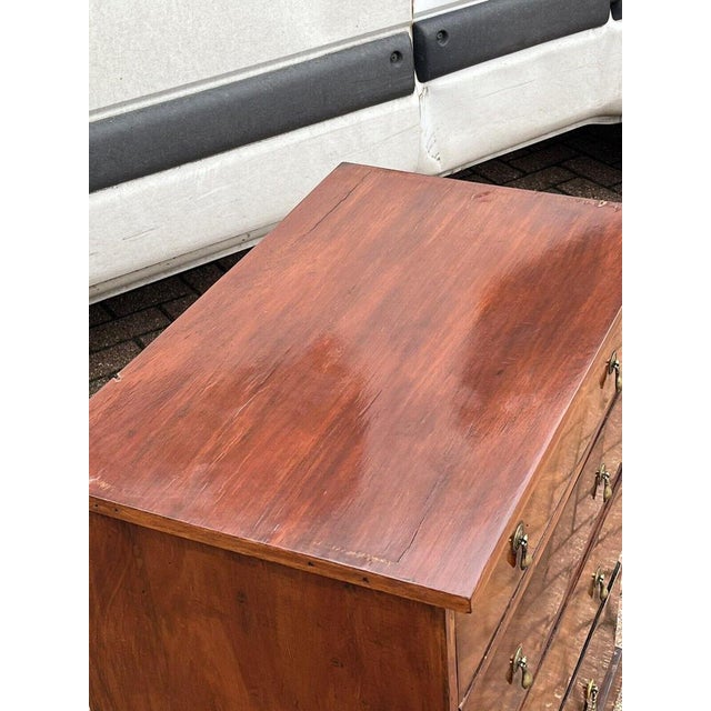 Small Mahogany Chest of Drawers For Sale - Image 6 of 15