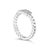 Haus of Brilliance .925 Sterling Silver 1/5 Cttw Diamond ID and Cuban Link Band Ring (I-J Color, I2-I3 Clarity) - Ring - Size 7 For Sale - Image 4 of 6