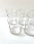 Vintage Floral Etched Juice Glasses – Mid Century Etched Glass Tumblers, Set of 7 For Sale In Louisville - Image 6 of 12