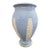 Vintage Mid-Century Modern Wedgwood Jasperware Acanthus and Bullrush Blue Vase For Sale
