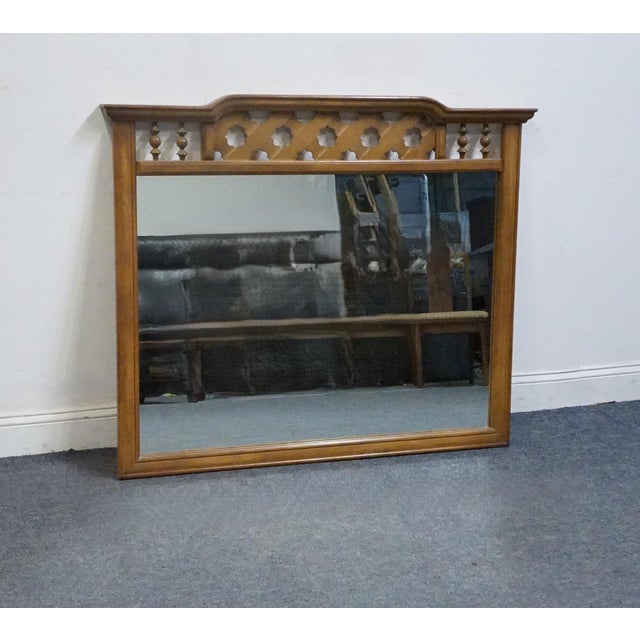 SUMTER CABINET Co. Solid Oak Mediterranean Style 48" Mirror 40" High 48" Wide 2" Deep We specialize in high end used...
