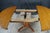Antique American Classical Victorian Scrolled Oak Round Extendable Dining Table For Sale - Image 9 of 18