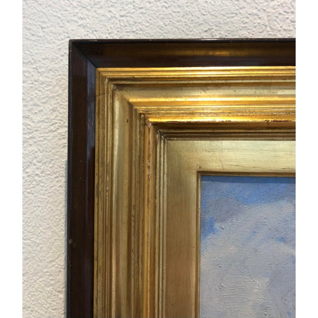 Angiolo Volpe, Livorno Retoni Sull Arnaccio, Oil on Canvas, Framed For Sale - Image 8 of 14
