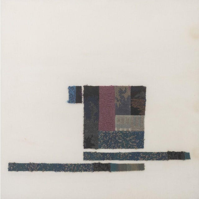 Postmodern Giorgio Saporiti X Missoni Framed Textiles, 2 For Sale - Image 3 of 12