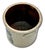 Antique American 2 Gallon Stoneware Storage Crock With Beautiful Hand Decorated Blue Flower Design Circa Mid 1800s For Sale - Image 11 of 18