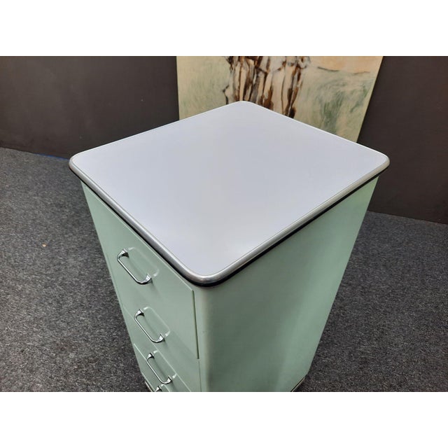 Metal Dentist Filing Cabinet by Baisch, 1950s For Sale - Image 13 of 17