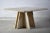 Stone Mid-Century Italian Square Travertine Coffee Table For Sale - Image 7 of 10