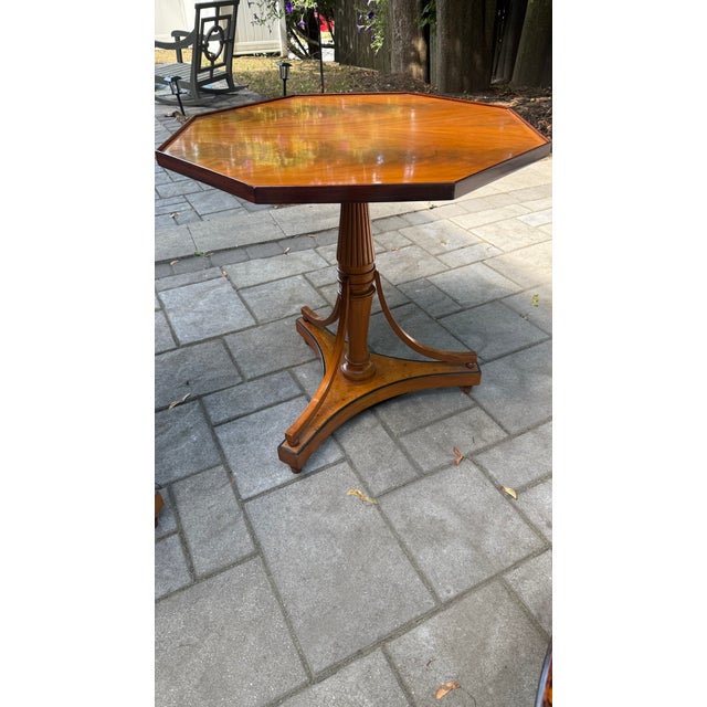 Pair of Continental Biedermeier-Style Side Tables For Sale - Image 14 of 14