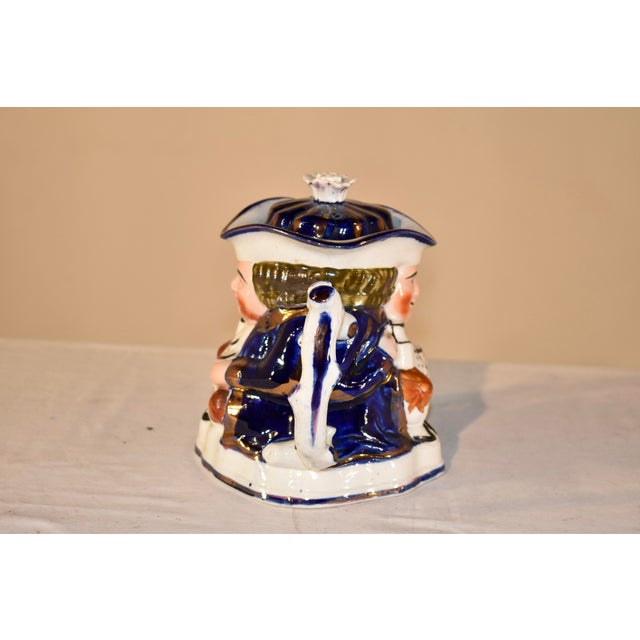 19th Century Toby Tea Pot For Sale - Image 4 of 10