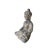 Standing at 13.5 inches tall, this compact stone Buddha statue exudes a profound sense of tranquility and meditative...