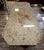 Large Granite Dining Table on an Oak and Wrought Iron Base, 1950s For Sale - Image 6 of 7