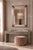 Venetian Rectangular Pink and Grey Murano Glass Mirror, 1970 For Sale - Image 3 of 13