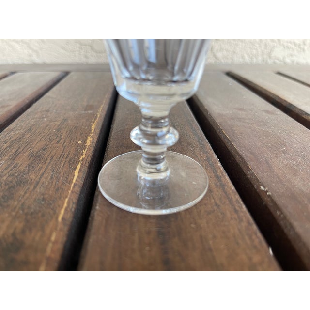 Baccarat Antique Late 19th Century French Baccarat Crystal Sherry Port Glasses - Set of 4 For Sale - Image 4 of 6