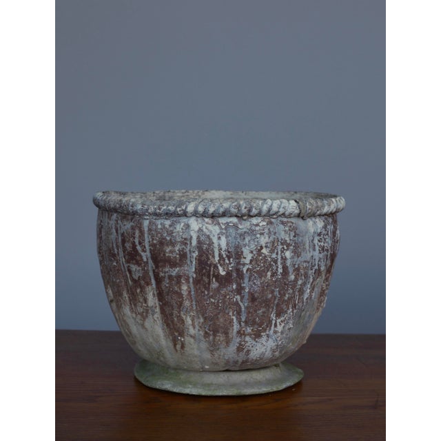 Antique Handmade Lead Planter For Sale - Image 11 of 11