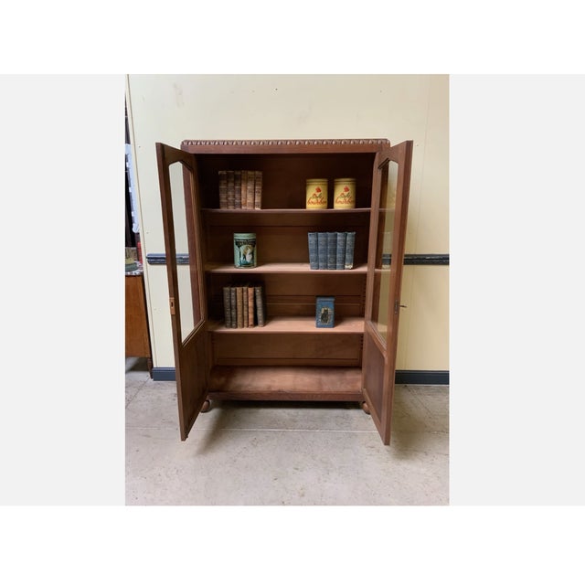 Antique Art Deco Bookcase, 1935 For Sale - Image 3 of 10