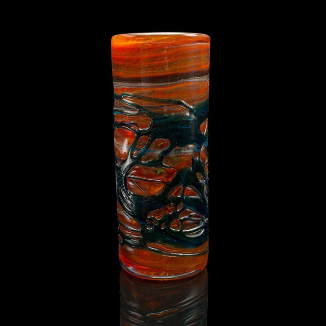 Late 20th Century 1970's Vintage Mdina Candle Stand For Sale - Image 5 of 10