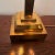Mid 20th Century Solid Copper Art Deco Hollywood Regency Neoclassical Column Pillar Table Lamp For Sale - Image 9 of 12