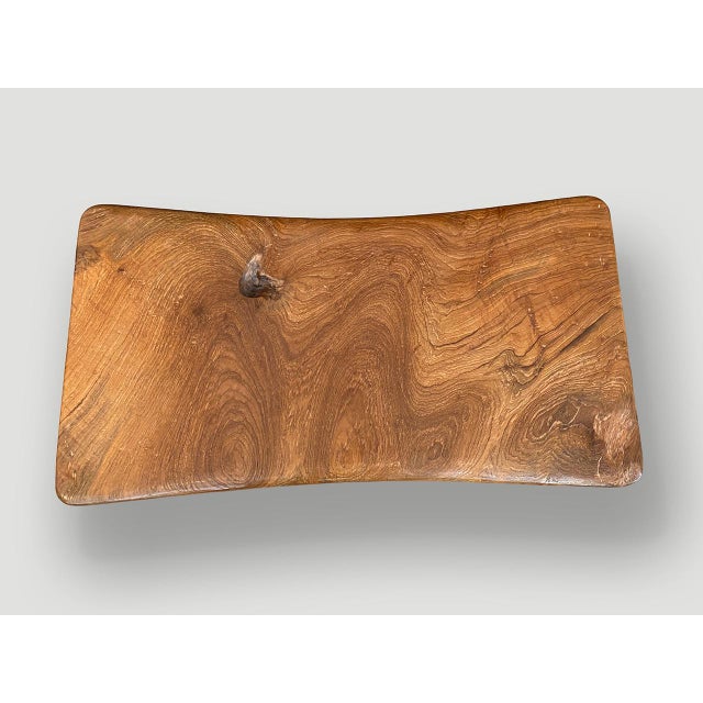 Andrianna Shamaris Mid-Century Couture Wabi Sabi Bench For Sale In New York - Image 6 of 6