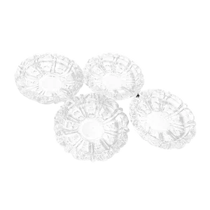 1950s Contemporary Crystal Dishes - Set of 4