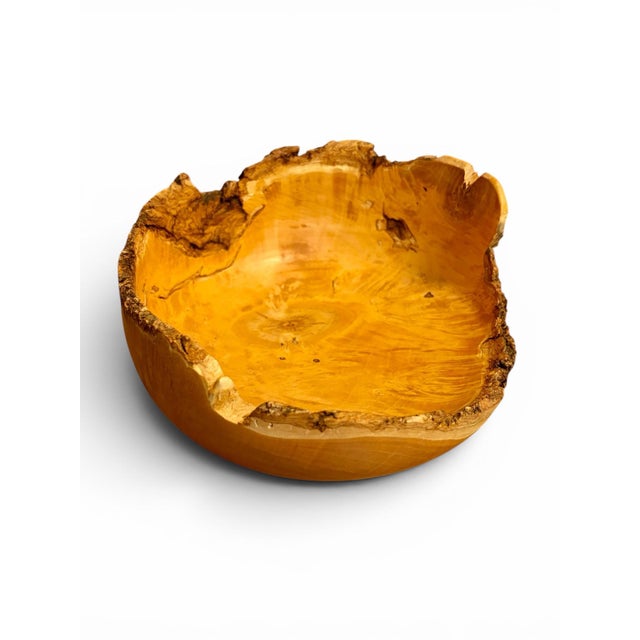 A striking, one-of-a-kind studio craft masterpiece hand-turned in 1991 by the late, acclaimed Michigan artisan Jerry McKay...