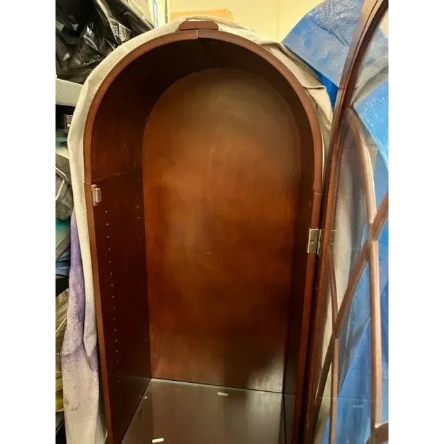 Mid 20th Century Mid 20th Century Curio Display Cabinet For Sale - Image 5 of 6