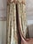 Art Deco French Chintz Bed Crown Canopy with Silk Lining and Original Passementerie, 1920s For Sale - Image 6 of 17