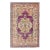 Purple Vintage Turkish Oushak Rug With a Traditional Medallion Design 3'6"x5'8" For Sale