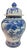 Chinese Ceramic Pot Qing Dynasty Kangxi Marked Blue and White Porcelain Ginger Jar Hand Painted Figures Story Pattern For Sale