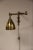 Vintage Brass and Iron Wall Lamp For Sale - Image 4 of 12