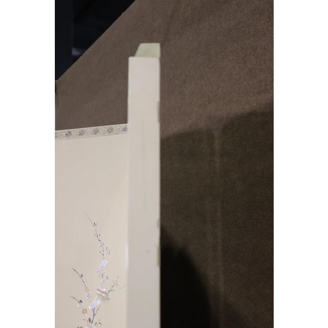 Mid 20th Century Vintage Divider w/ Mother of Pearl For Sale - Image 10 of 12