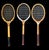Mid 20th Century Vintage Wooden Tennis Rackets Wall Display Set. Set of 6. Spaulding, Wilson, Etc For Sale - Image 5 of 7