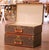 Textile Pair of Vintage Louis Vuitton Monogram Hard Alzer Suitcases For Sale - Image 7 of 11