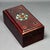 Chinese Rosewood Box With Turquoise & Gem Inlay - Chinese Jewelry Storage Chest For Sale - Image 3 of 9